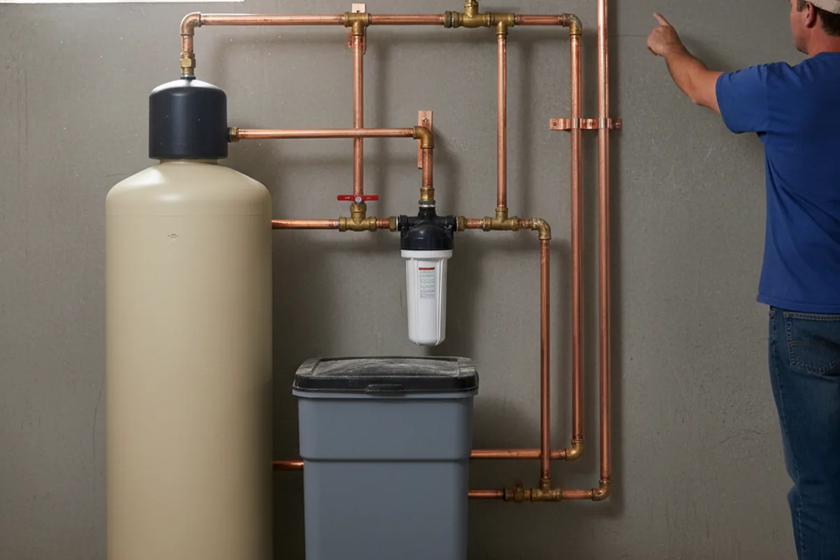 Whole-house water treatment system installed in Mc Daniels